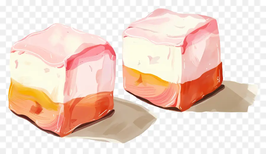 Permen Marshmallow，Es Krim PNG