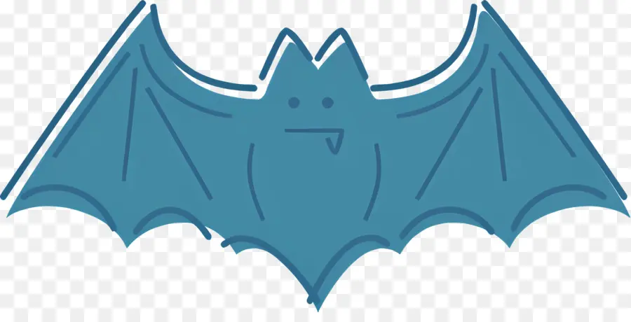 Halloween Kelelawar，Biru Bat PNG