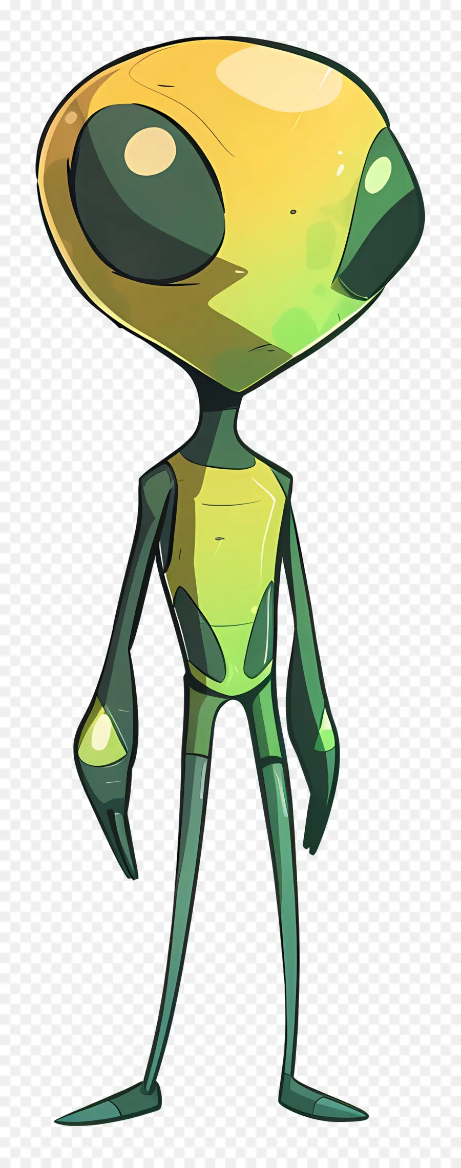 Kartun Asing，Alien PNG