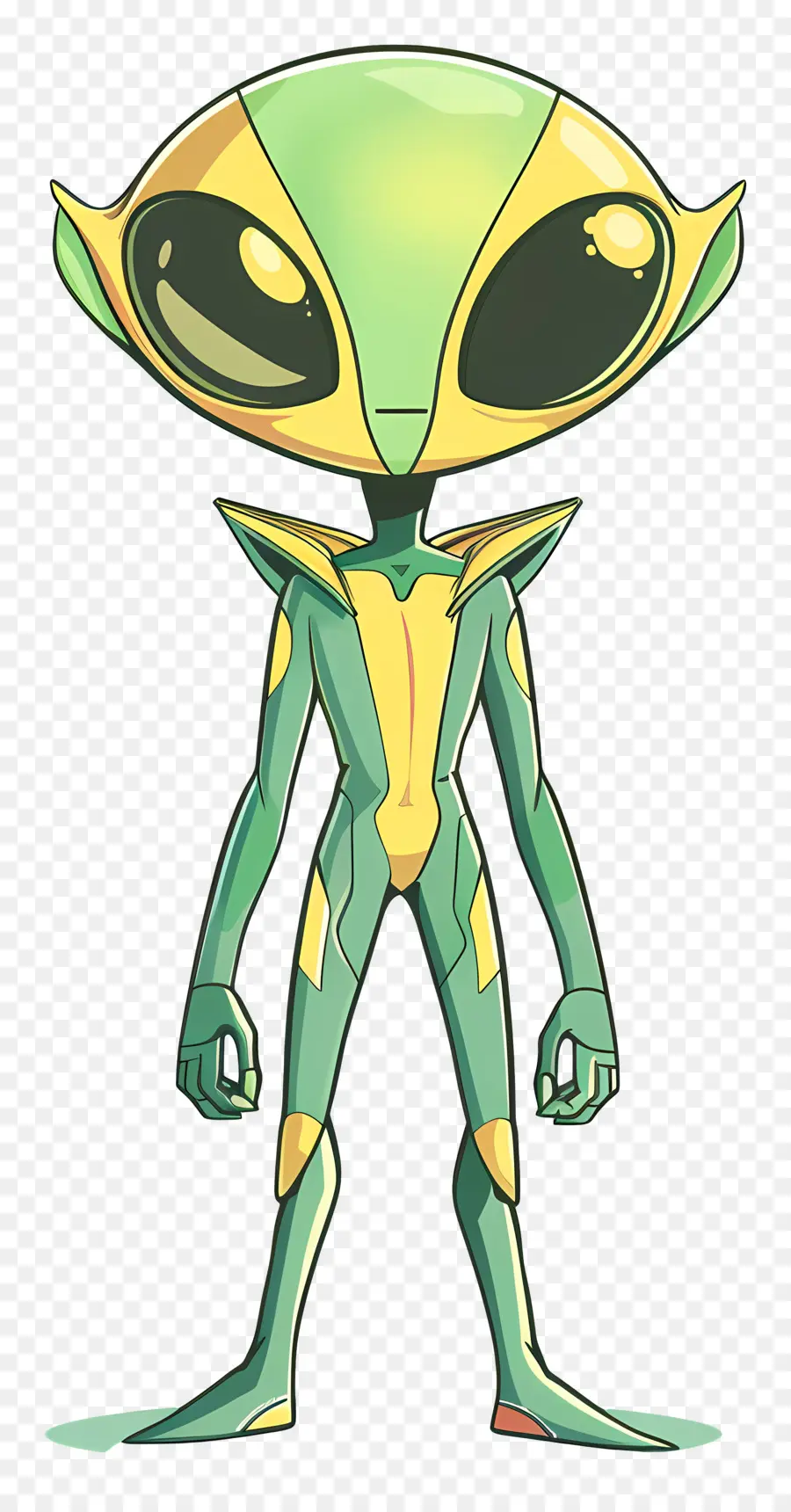 Kartun Asing，Alien PNG