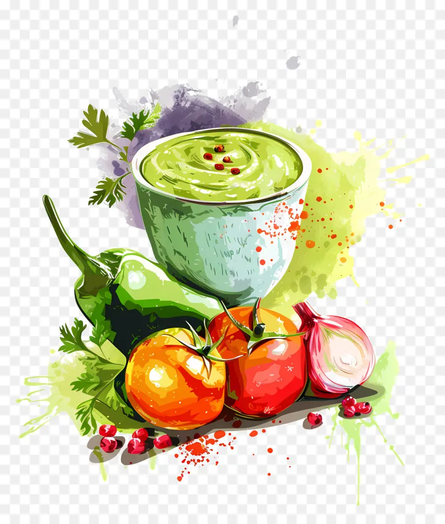 Pure Sayuran，Salad Dressing PNG