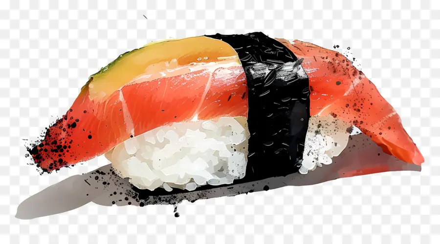 Sushi，Alpukat PNG