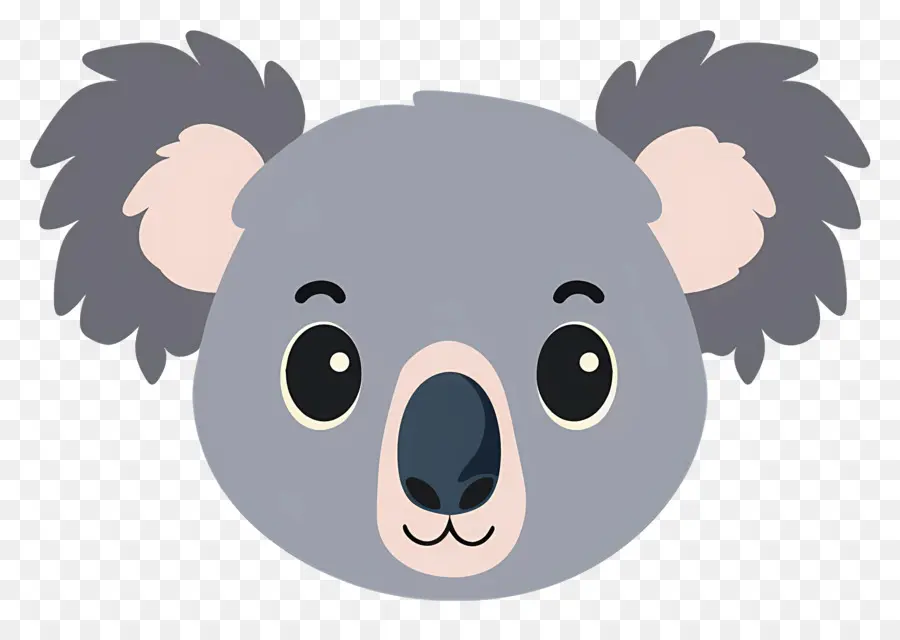 Wajah Koala Yang Lucu，Koala PNG