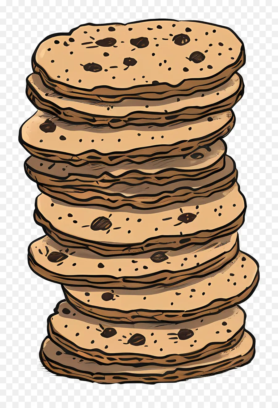 Tumpukan Kue，Cookie PNG