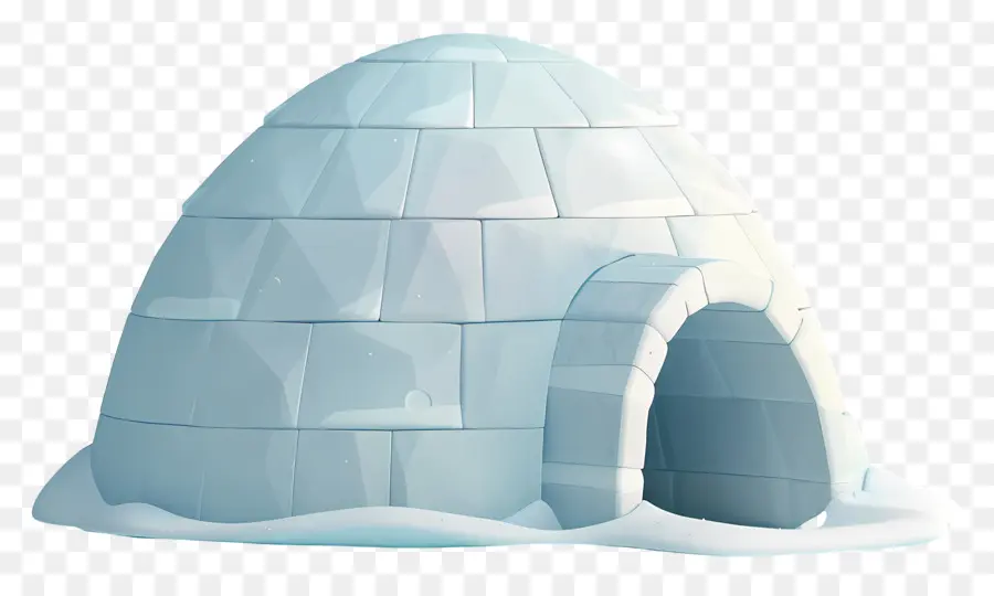 Igloo，Salju PNG