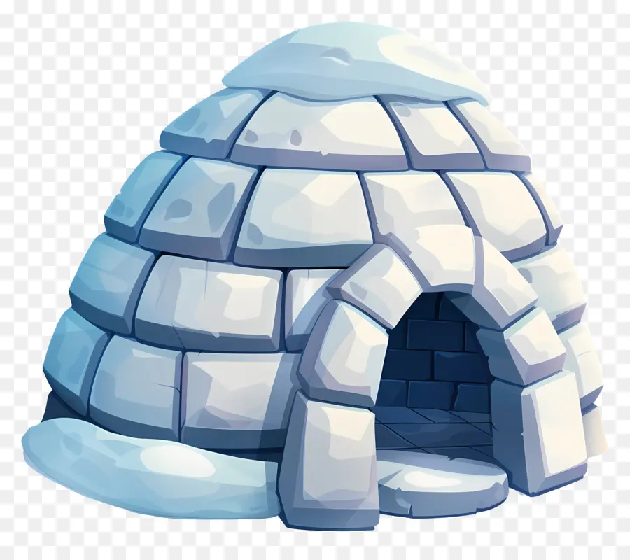 Igloo，Igloo Salju PNG