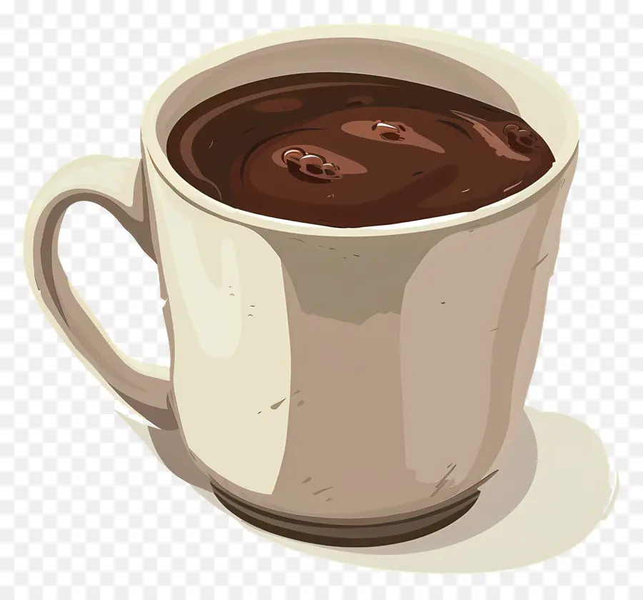 Mug Kakao，Cokelat Panas PNG