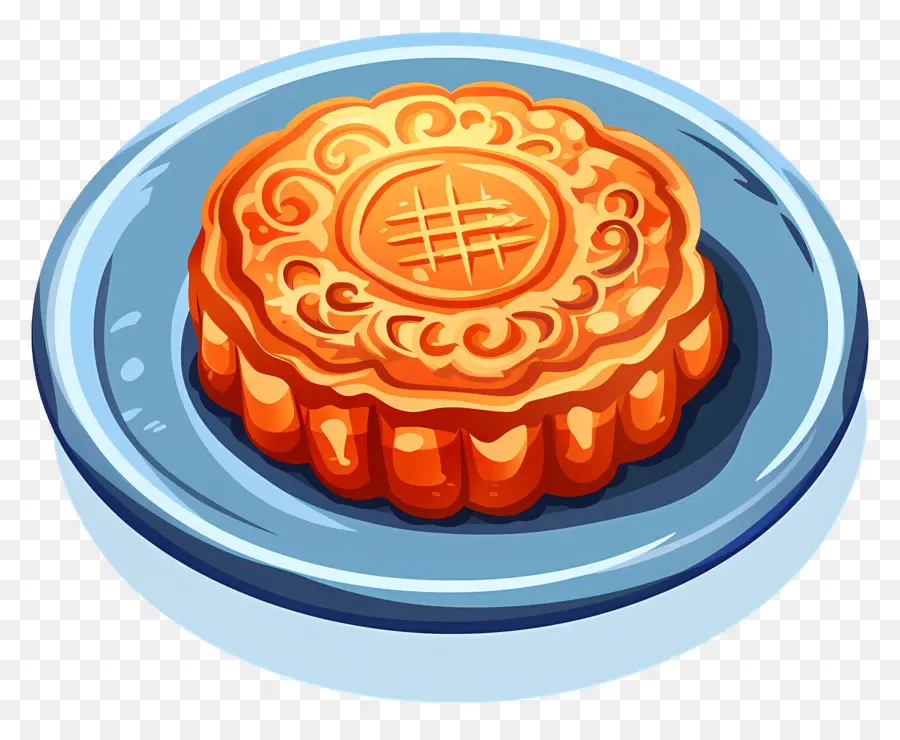 Mooncake，Kue Bulan PNG