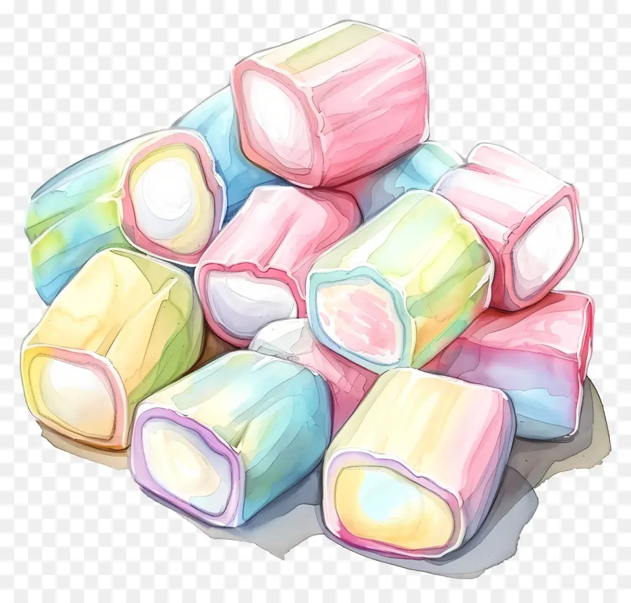 Permen Marshmallow，Marshmallow PNG