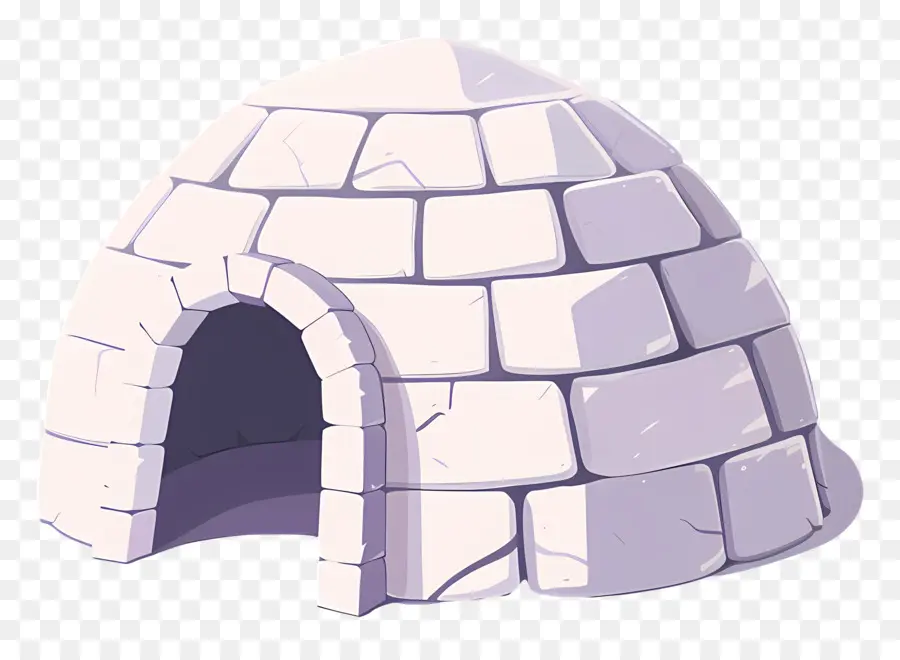 Igloo，Salju PNG