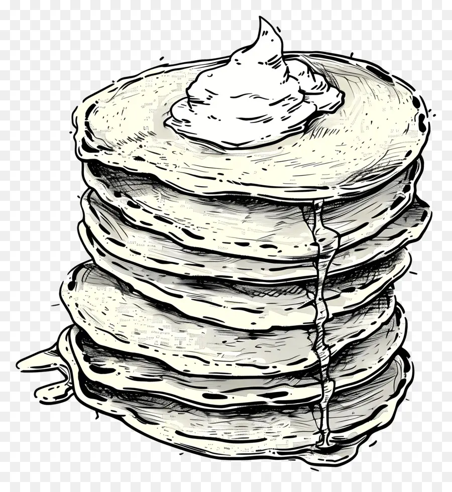 Tumpukan Pancake，Pancake PNG