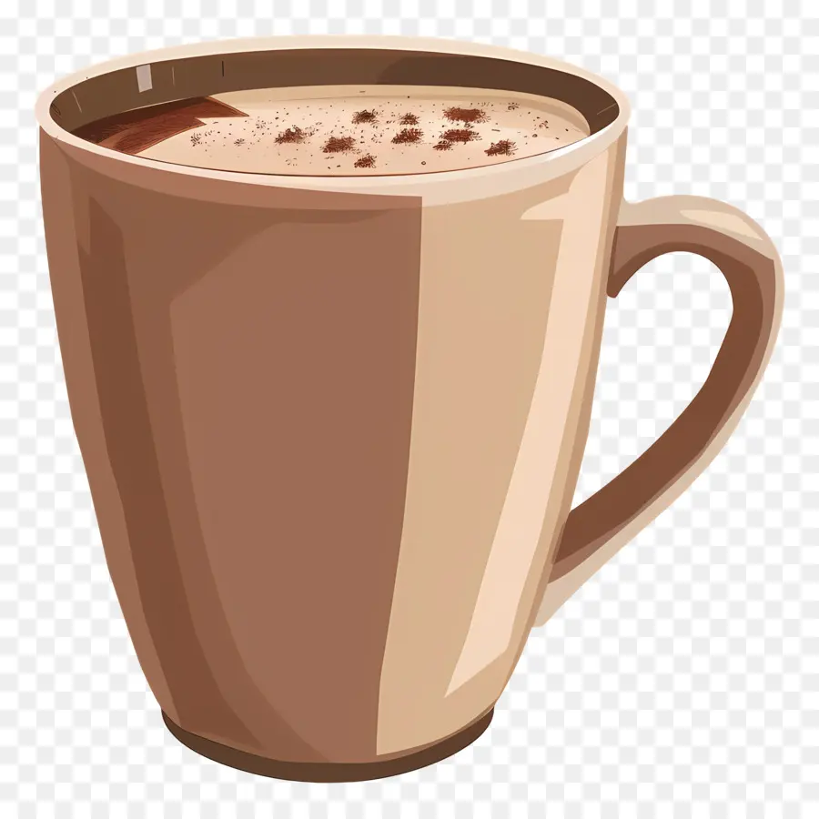 Mug Kakao，Mug Keramik Coklat PNG