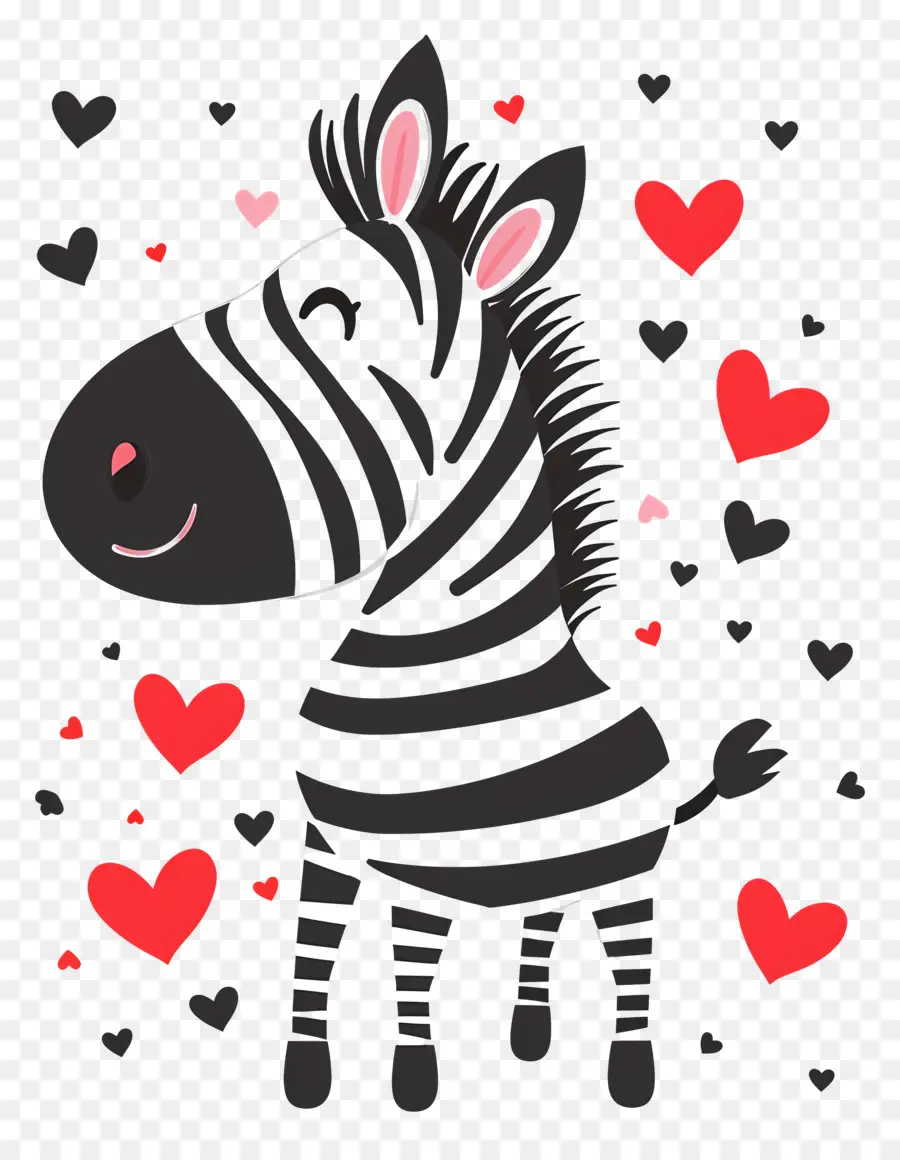 Zebra，Hati PNG