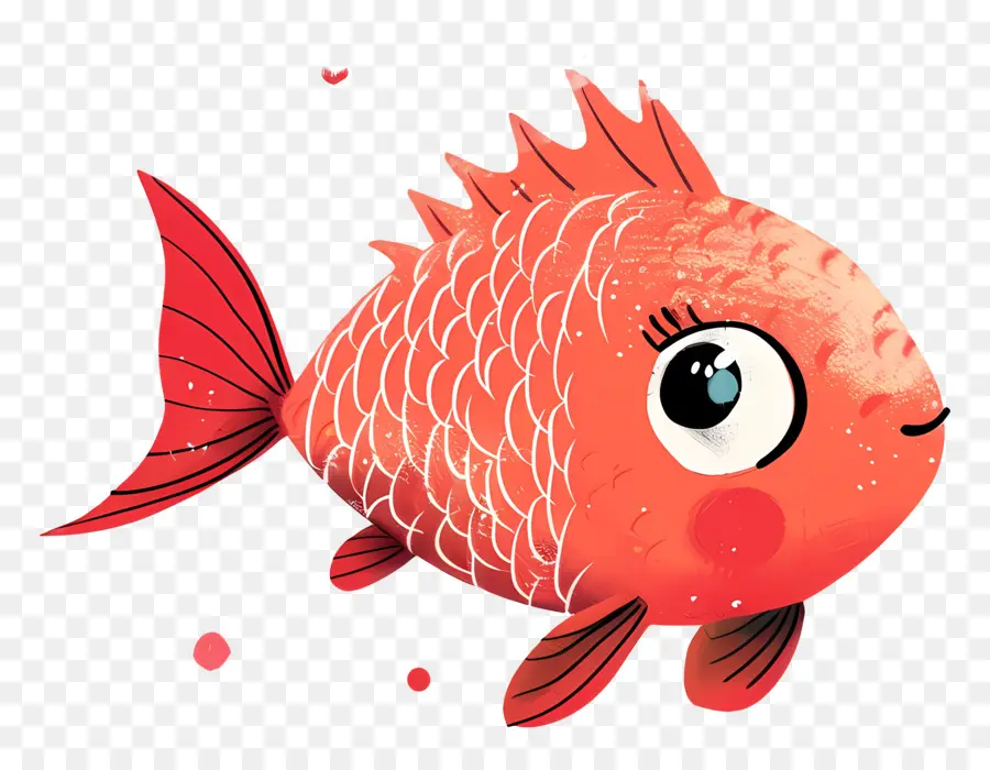 Ikan Lucu，Kartun Ikan PNG