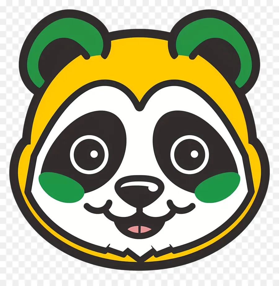 Wajah Panda Yang Lucu，Panda Bear PNG