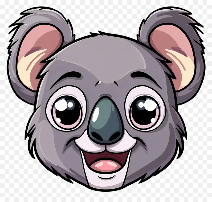 Wajah Koala Yang Lucu，Kanguru PNG