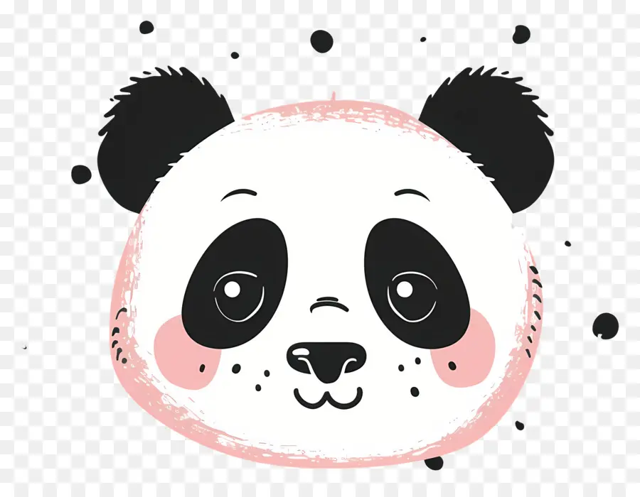 Wajah Panda Yang Lucu，Panda Bear PNG