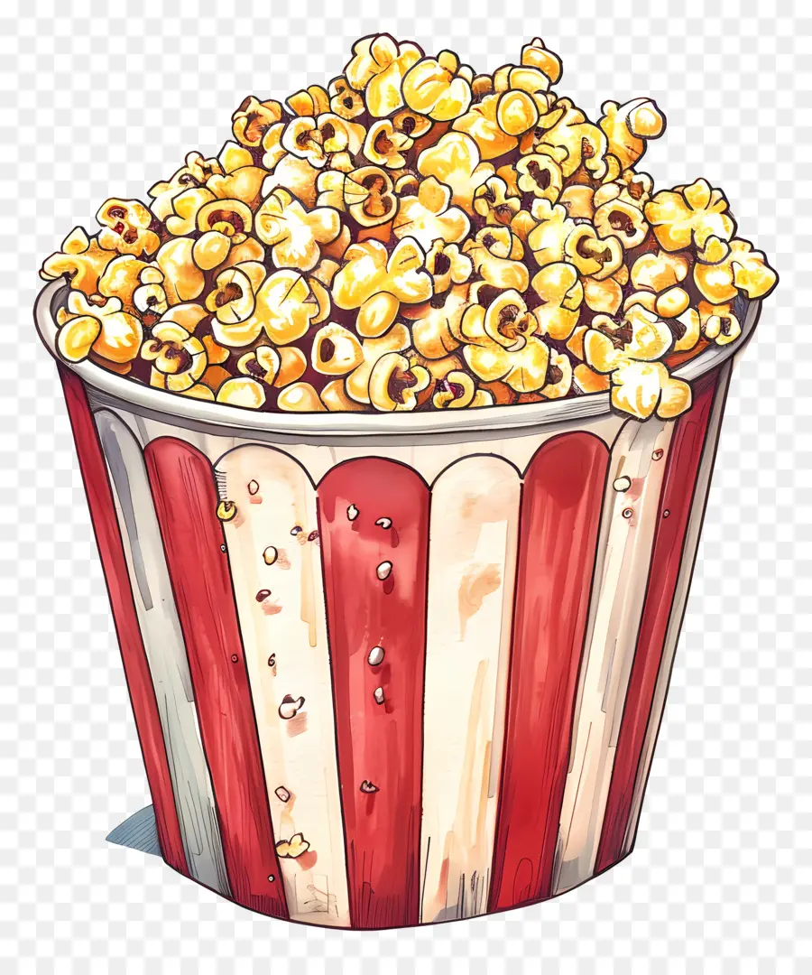 Ember Popcorn，Popcorn PNG