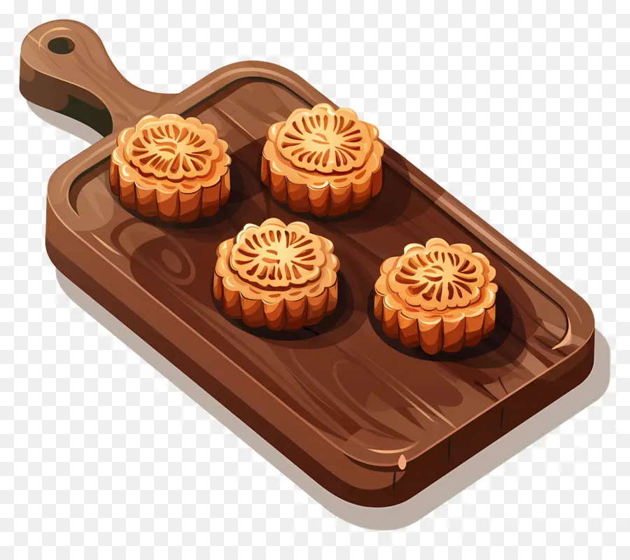 Mooncake，Kue PNG