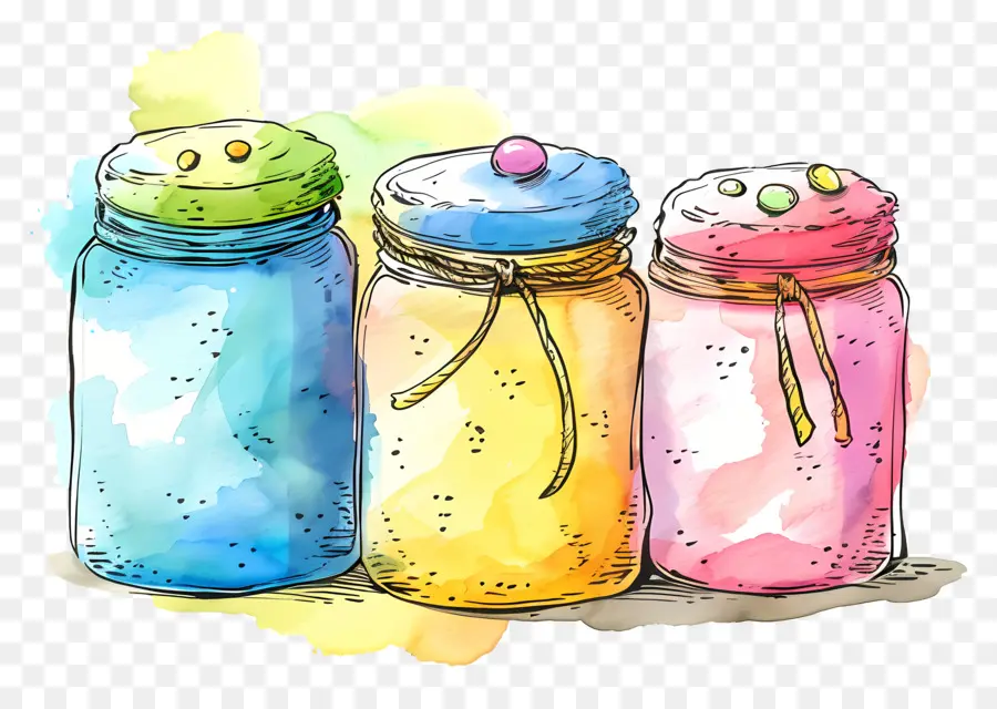 Cookie Jar，Botol Kaca PNG