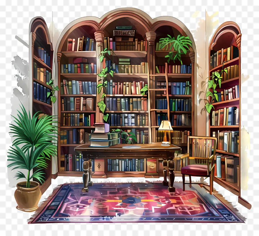 Perpustakaan，Buku PNG