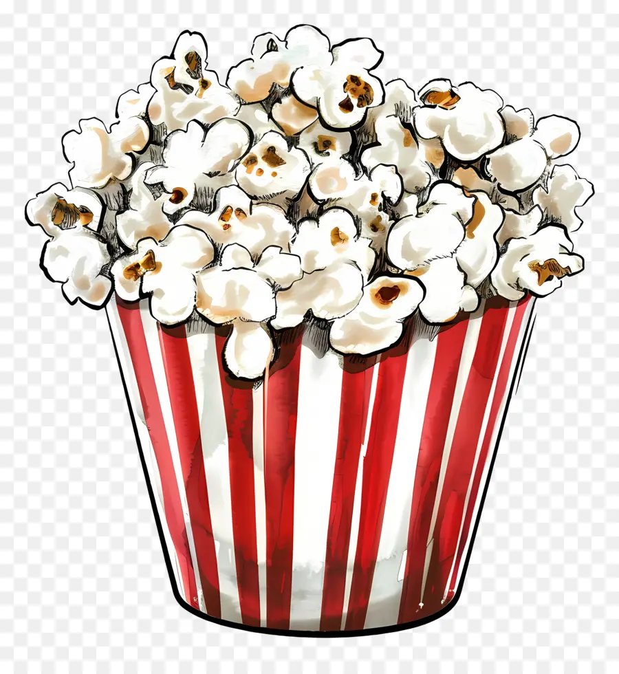 Ember Popcorn，Popcorn PNG