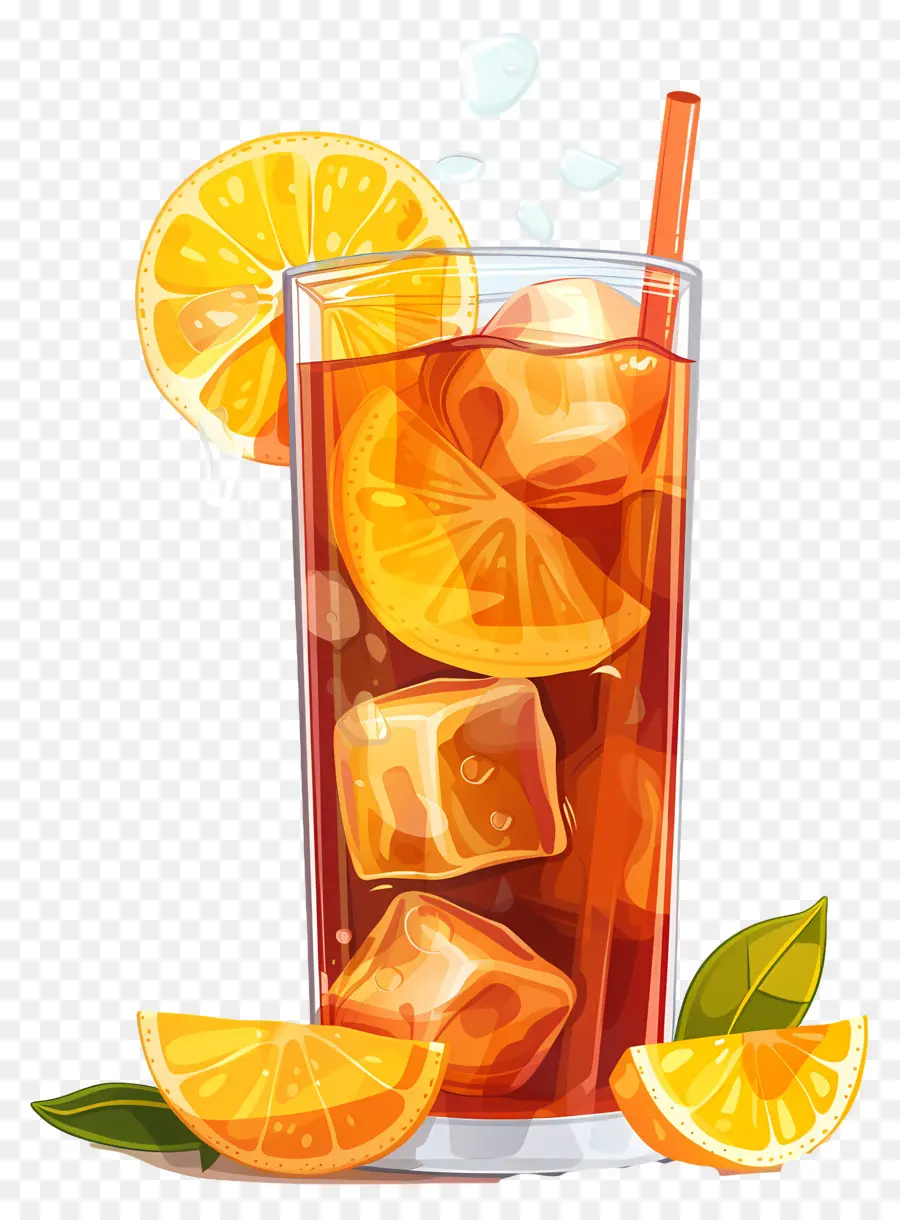 Es Teh，Jeruk Soda PNG