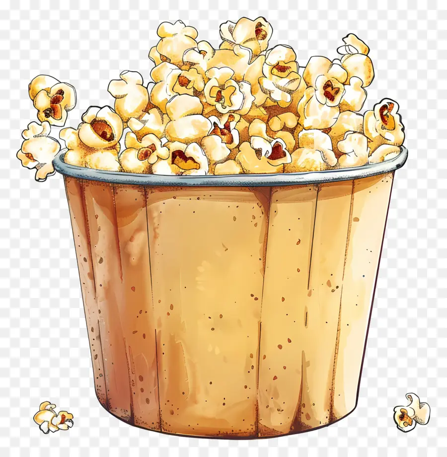 Ember Popcorn，Popcorn PNG