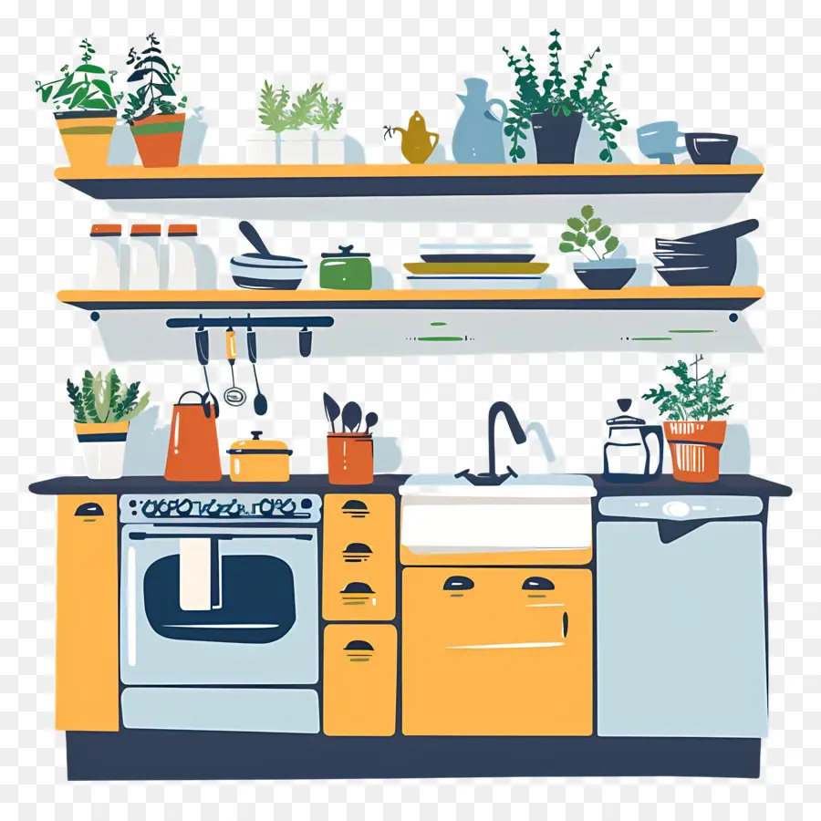 Dapur，Dapur Modern PNG