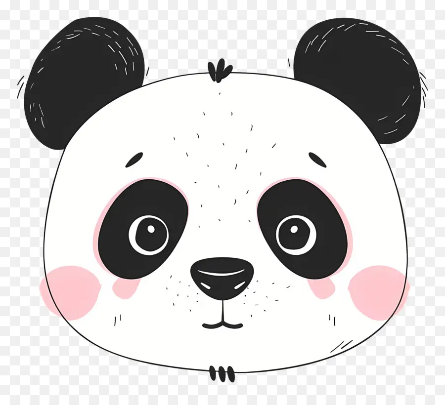 Wajah Panda Yang Lucu，Panda Bear PNG