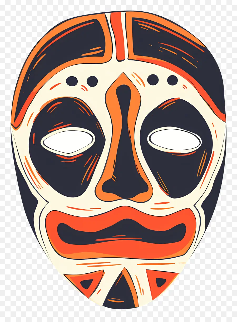 Halloween Masker，Seni Asli Amerika PNG