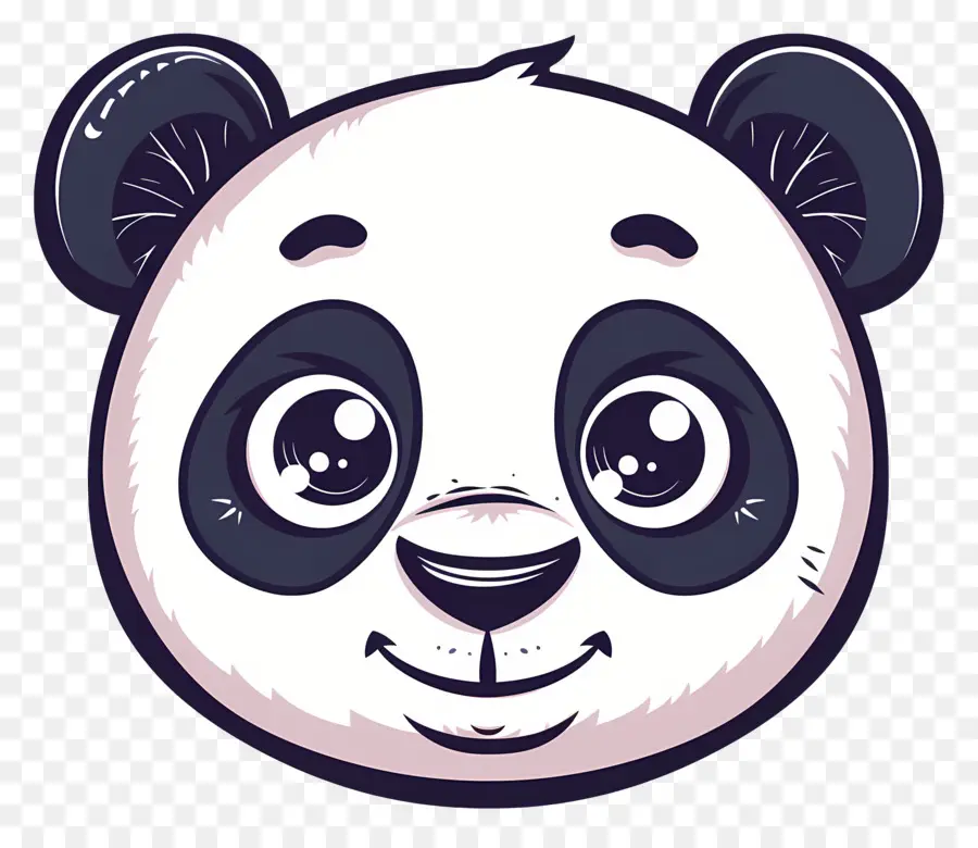 Wajah Panda Yang Lucu，Panda Bear PNG