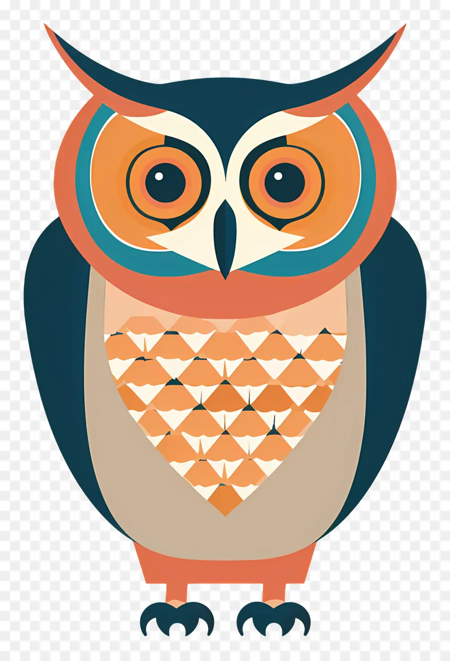 Burung Hantu，Kartun Owl PNG