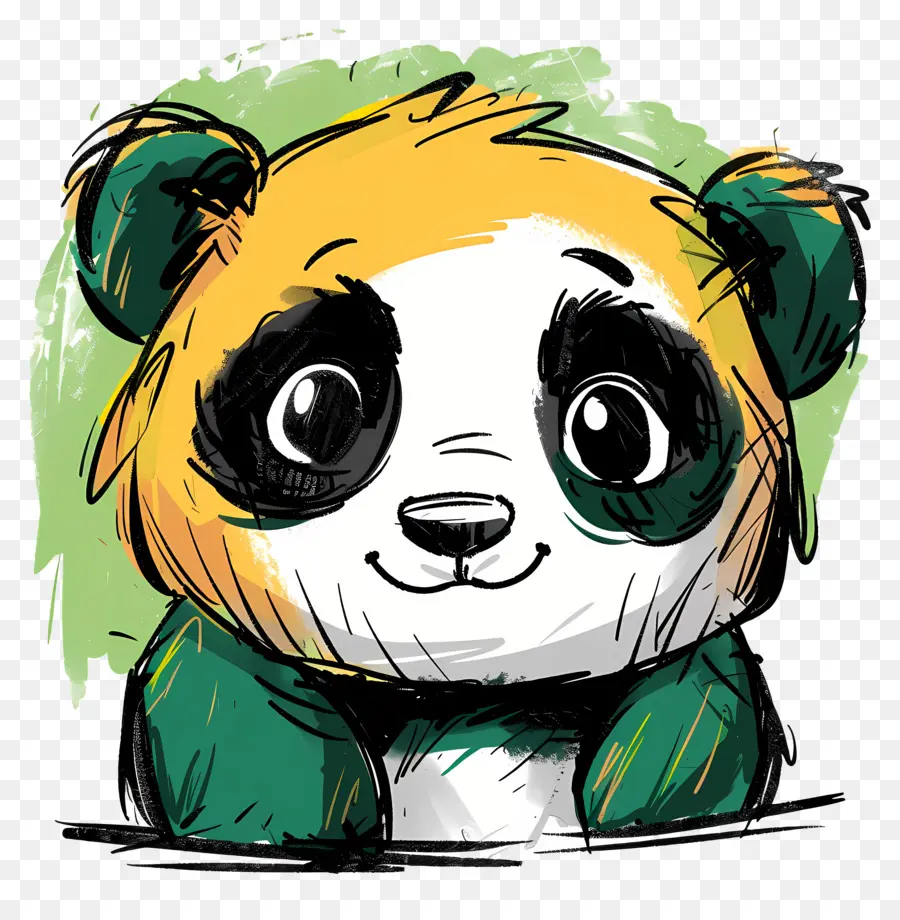 Wajah Panda Yang Lucu，Panda Bear PNG