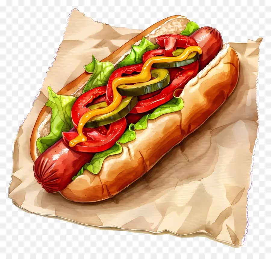 Hot Dog，Kecap PNG