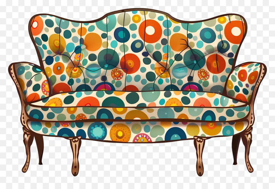 Sofa，Sofa Berwarna  Warni PNG