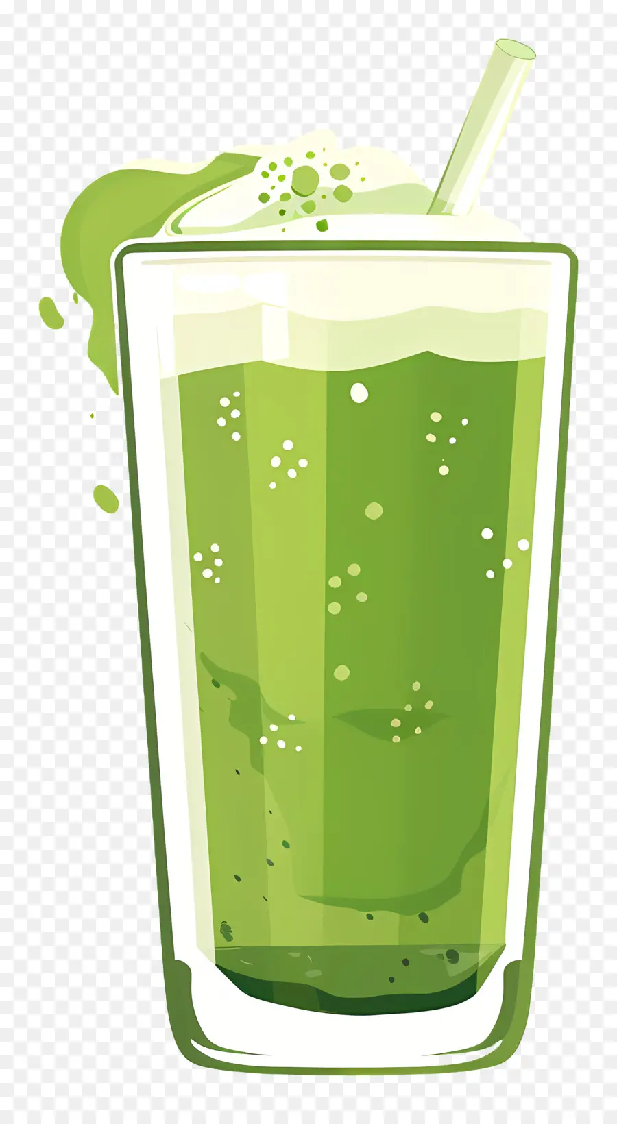 Matcha Smoothie，Smoothie Hijau PNG