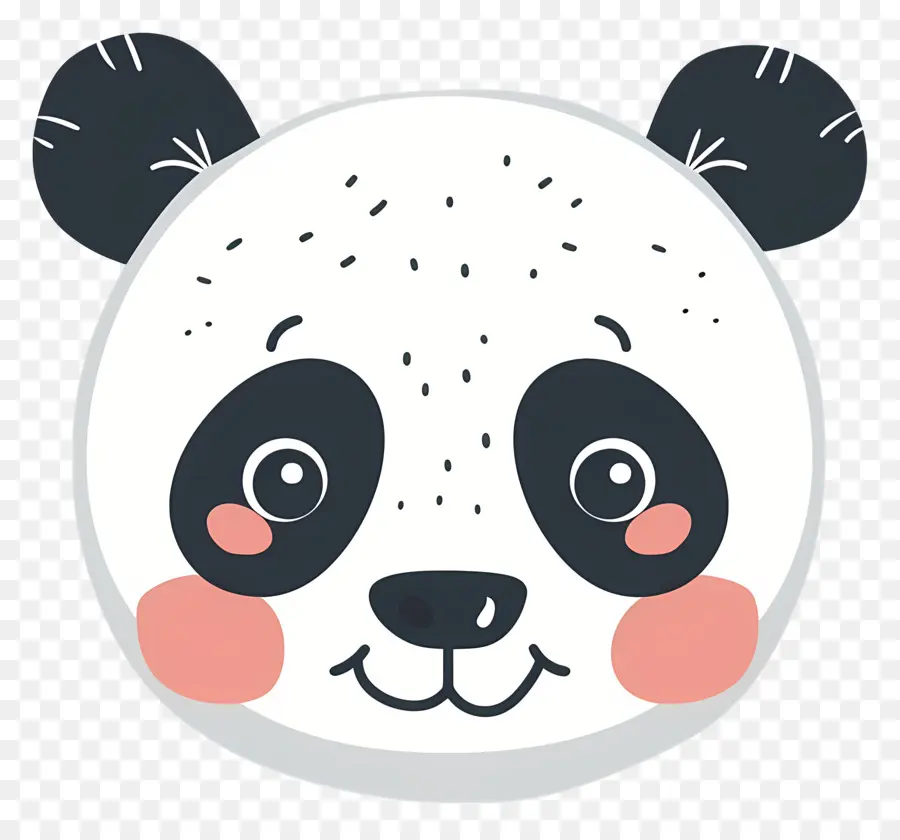 Wajah Panda Yang Lucu，Panda Bear PNG