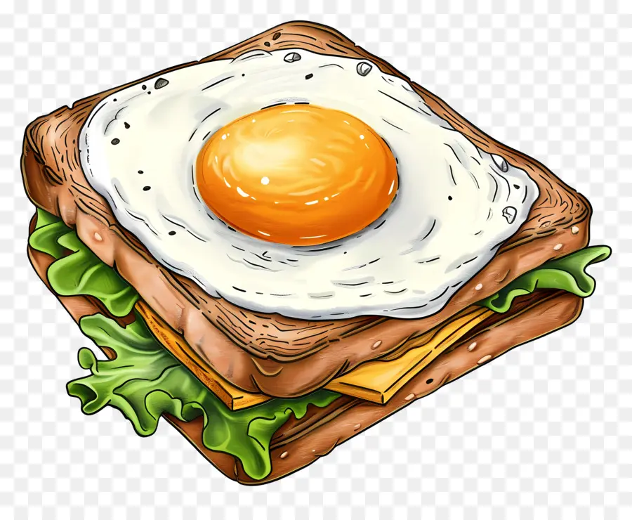 Sandwich Telur，Sandwich PNG