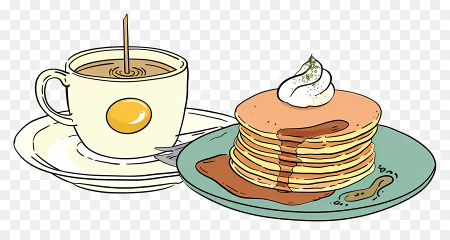 Sarapan，Pancake PNG