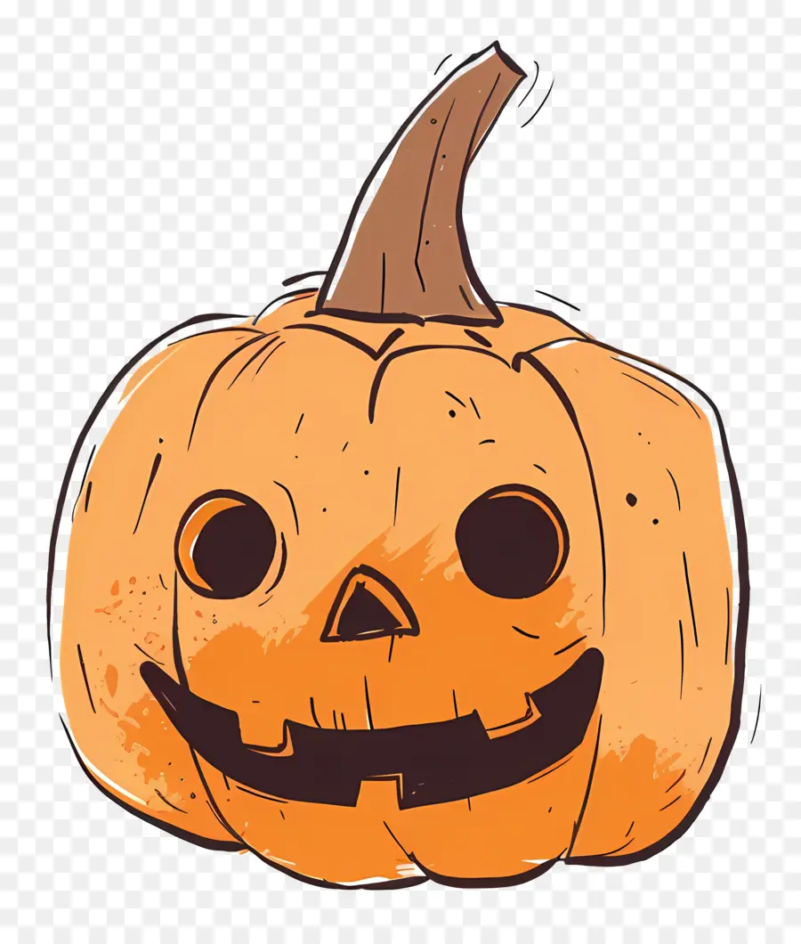 Labu Halloween，Kartun Labu PNG