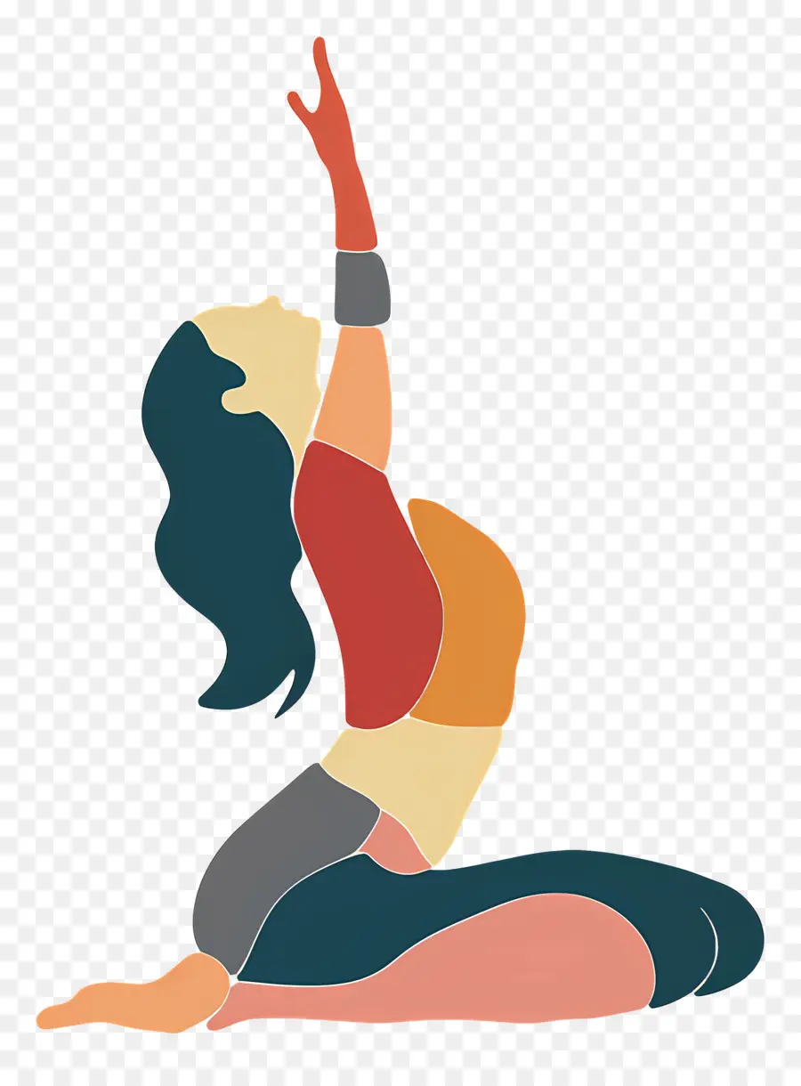 Gadis Melakukan Yoga，Yoga PNG