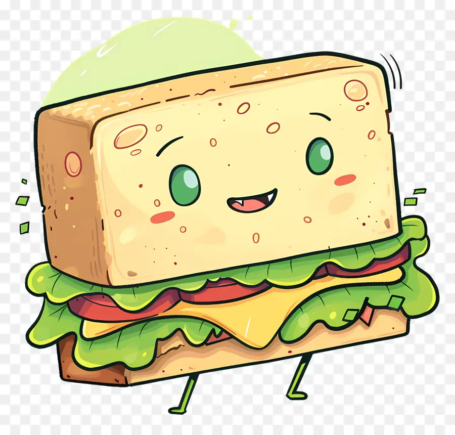 Kartun Sandwich，Sandwich PNG