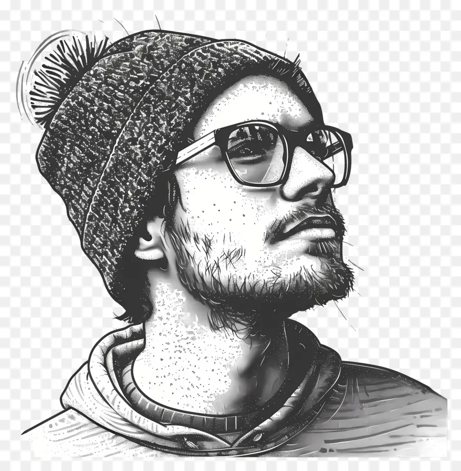 Pria Dengan Beanie，Pria PNG