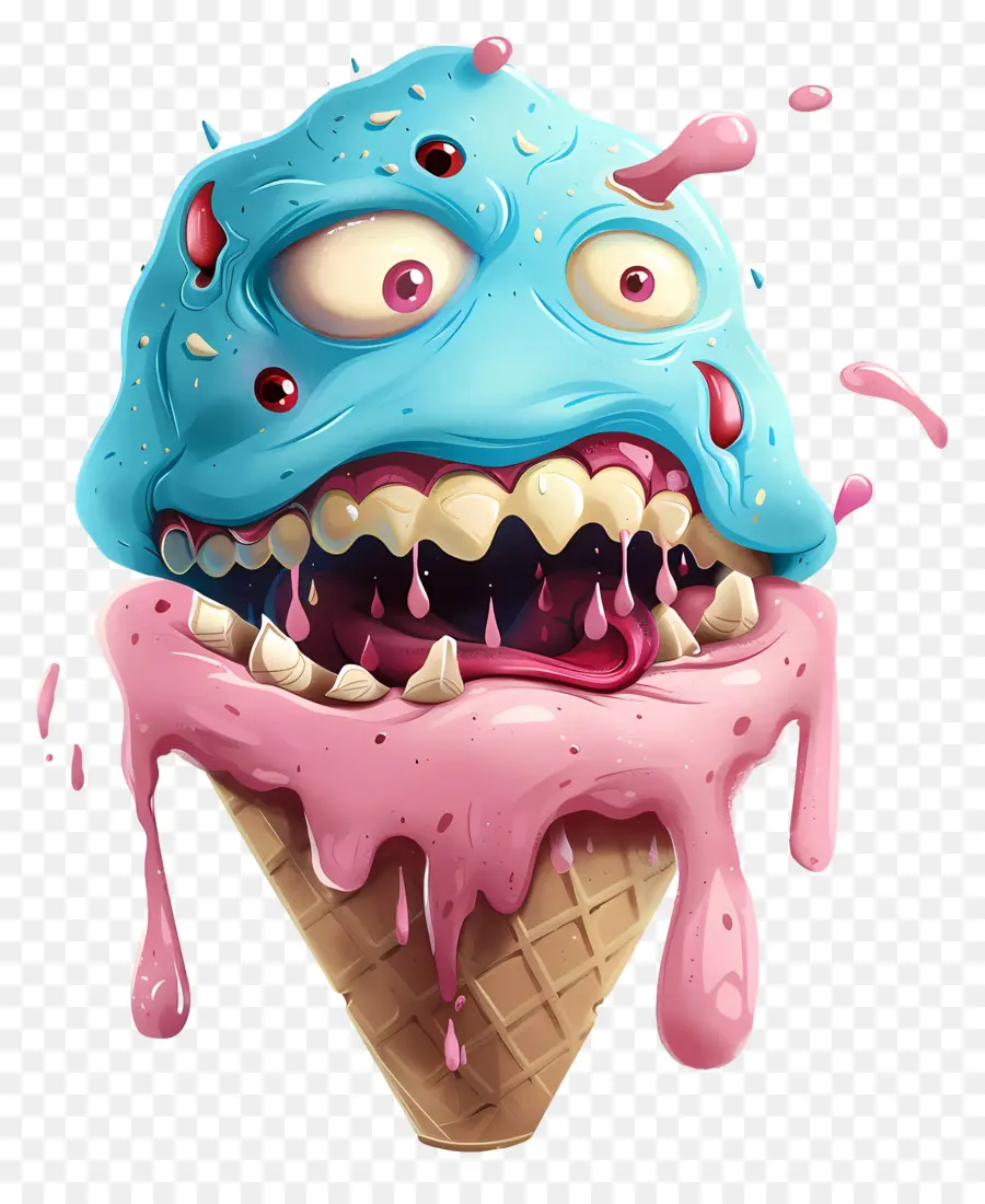 Monster Es Krim，Es Krim PNG