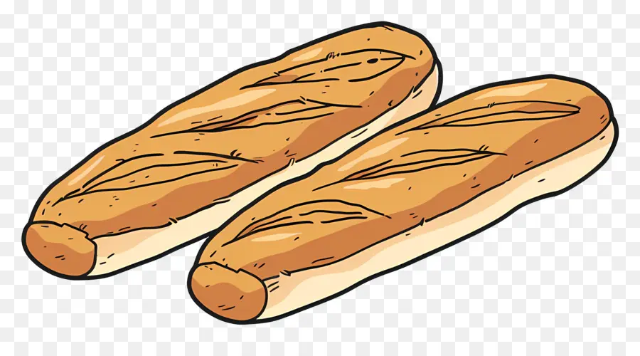 Baguette，Roti PNG