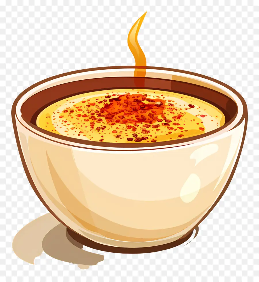 Brûlée Creme，Sup Panas PNG