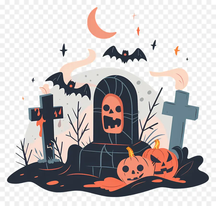 Makam Halloween，Halloween PNG