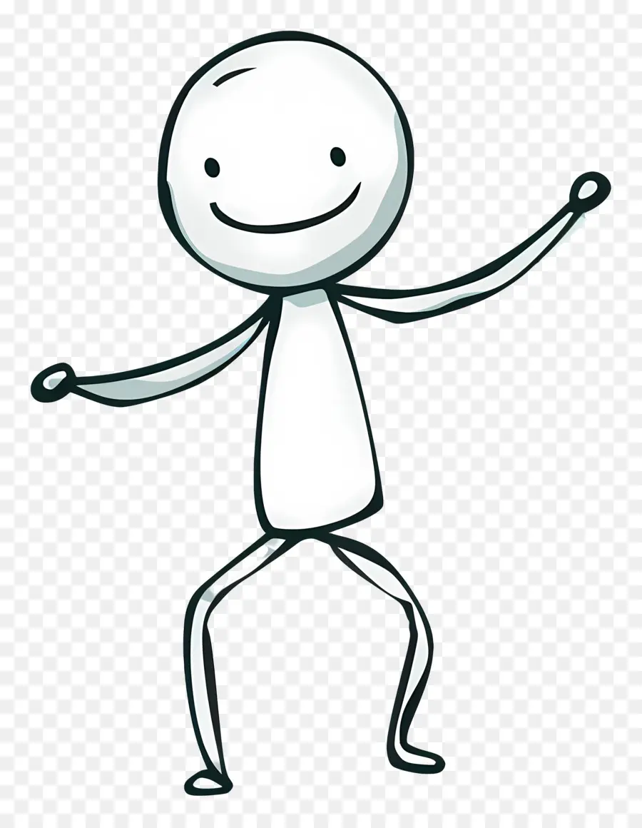 Menari Stickman，Pria PNG