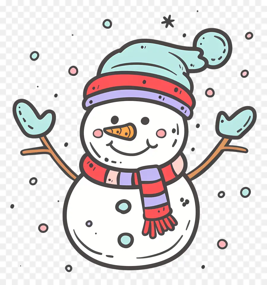 Natal Snowman，Manusia Salju PNG